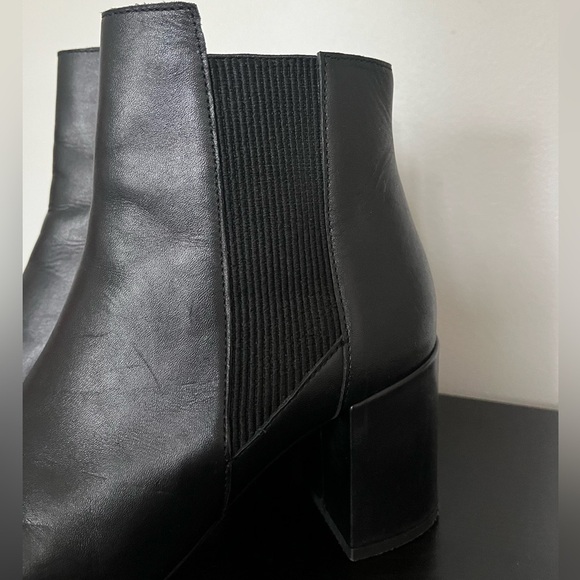 ZARA Women Black Chelsea Ankle Boots, Size 36. - Picture 9 of 9